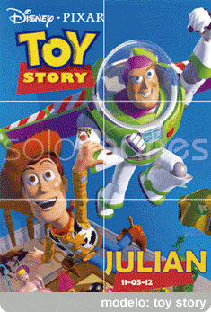 Imanes Rompecabezas Toy Story